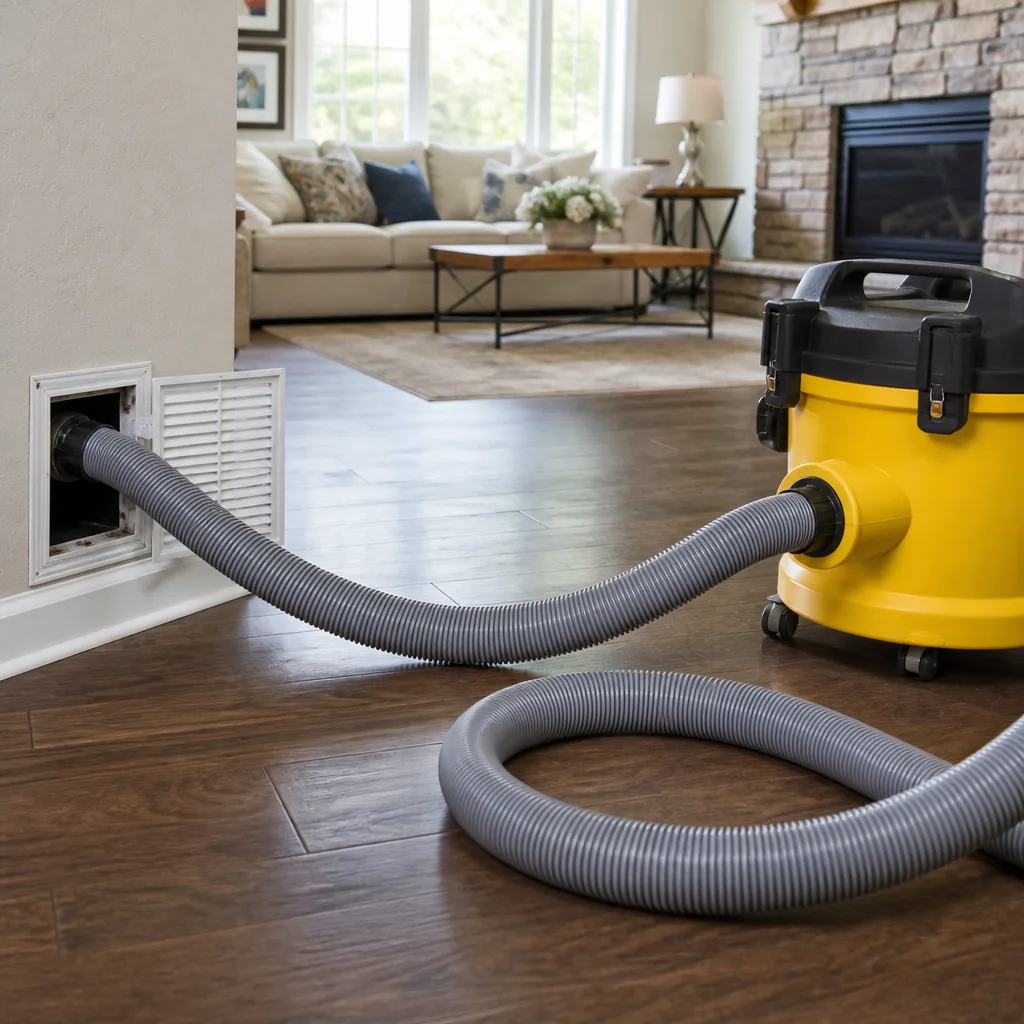 Whole-home duct cleaning